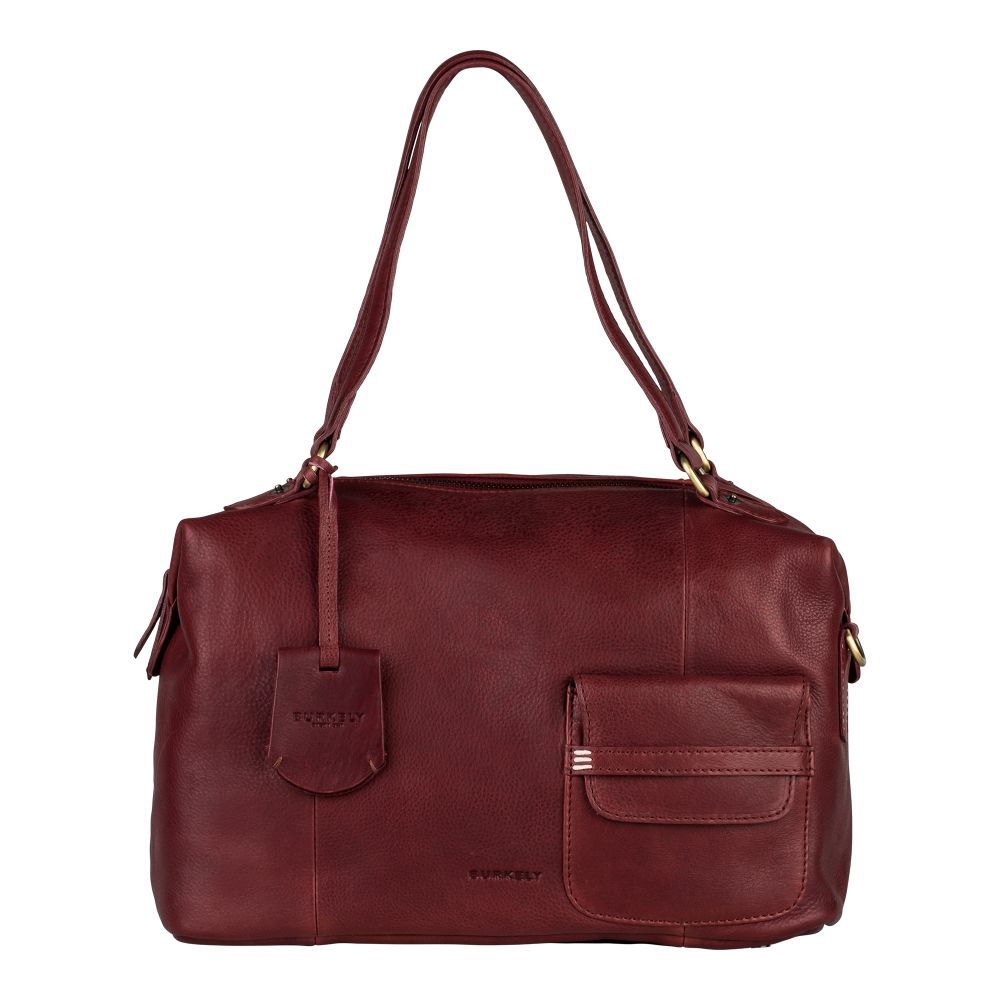 Kožená dámská kabelka Handbag S Burkely červená 54624753 TOTÁLNÍ VÝPRODEJ