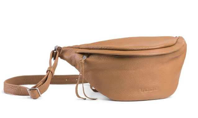Kožená dámská ledvinka VOOC Zuzi camel TOTÁLNÍ VÝPRODEJ