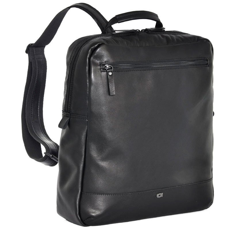 Pánský kožený batoh černý Daag Albedo 3 Laptop 14'' TOTÁLNÍ VÝPRODEJ