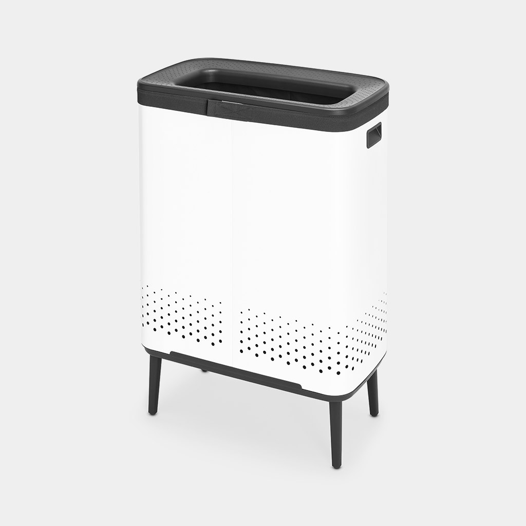 Brabantia Bo koš na prádlo - 2 x 45 L bílý