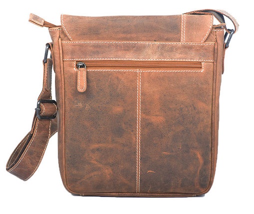 Unisex kožená crossbody taška Arrigo Adam koňak TOTÁLNÍ VÝPRODEJ