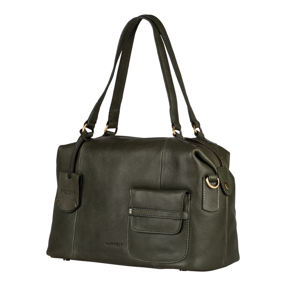 Kožená dámská kabelka Handbag S Burkely zelená 54624776 TOTÁLNÍ VÝPRODEJ