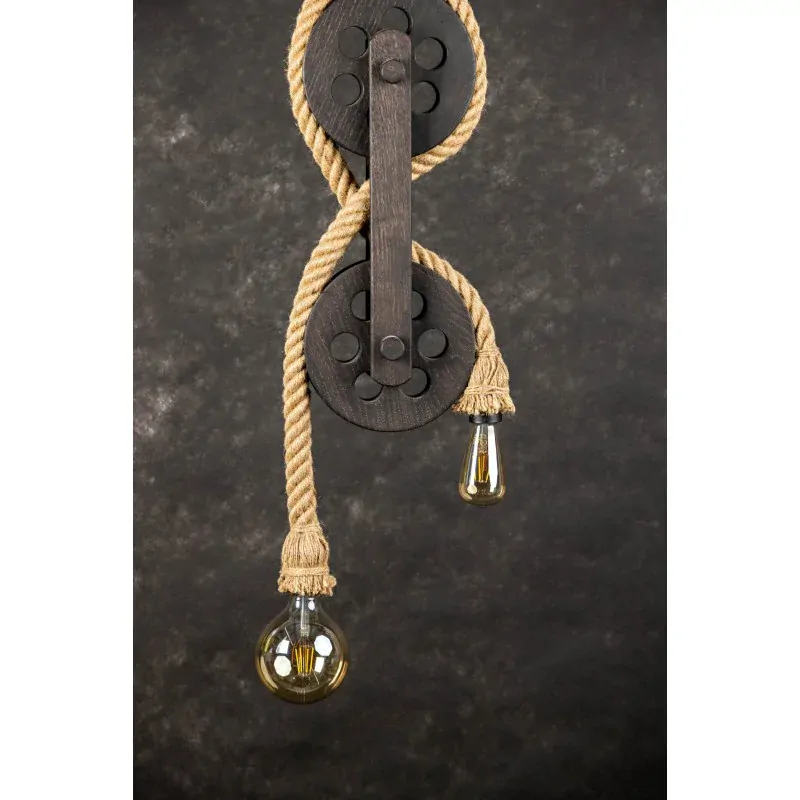 Závěsné svítidlo loftové LOCH NESS 2 wenge