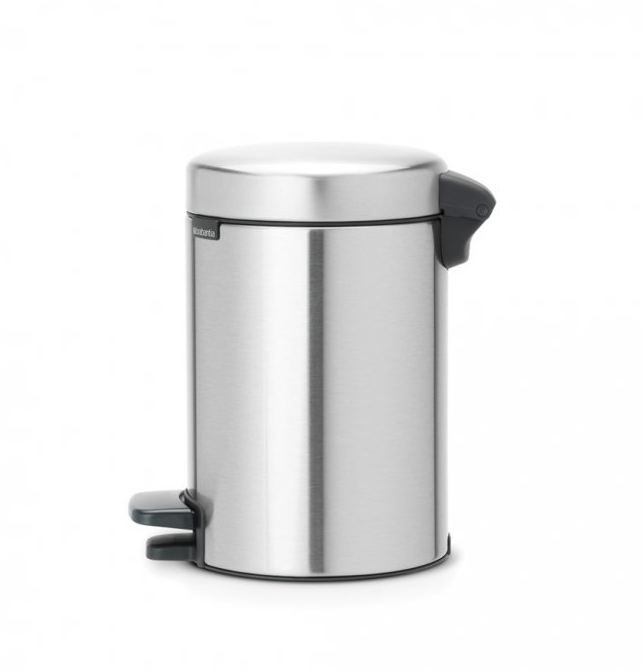 Brabantia Pedálový odpadkový koš newIcon - 3 L, matná ocel FPP