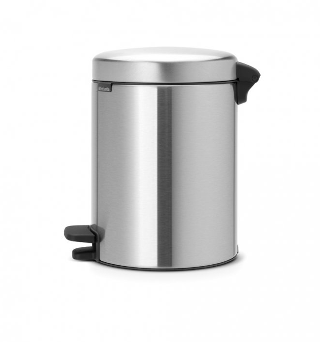 Brabantia Pedálový odpadkový koš newIcon - 5 L, matná ocel