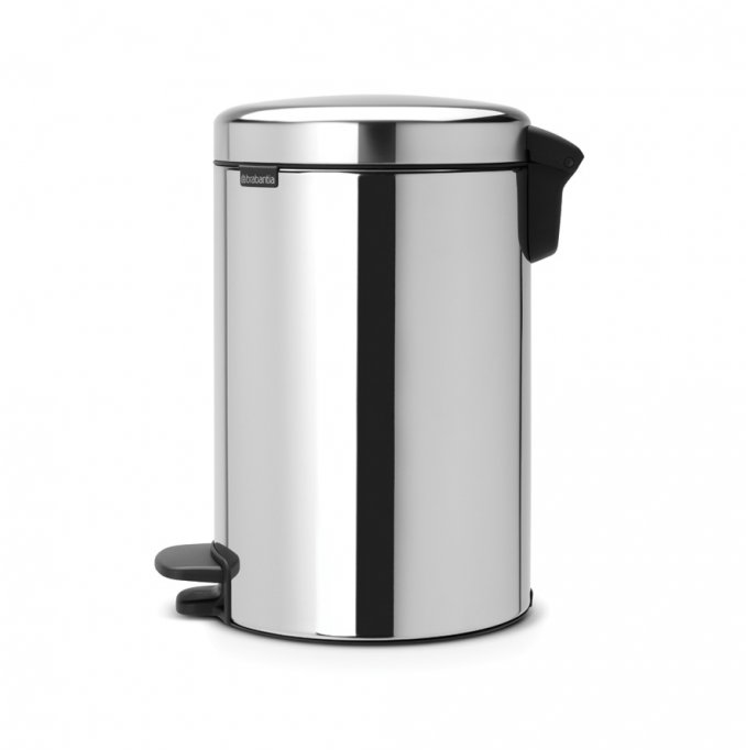 Brabantia Pedálový odpadkový koš newIcon - 12 L, lesklá ocel