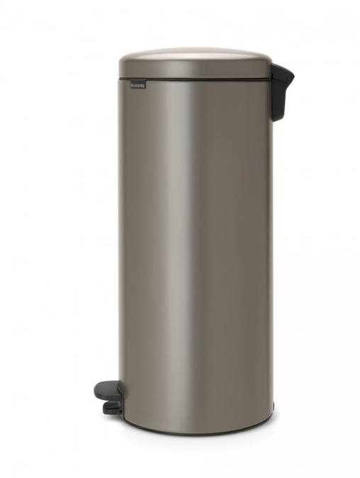 Brabantia Pedálový odpadkový koš newIcon - 30 L, platinová