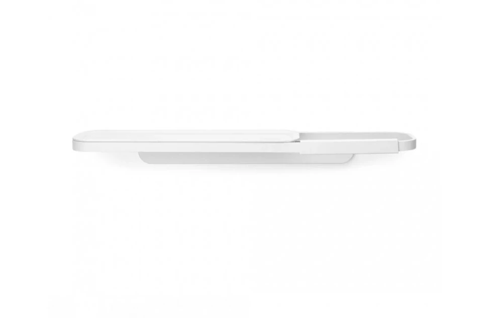 Brabantia MindSet držák toaletního papíru s poličkou, minerální svěží bílá