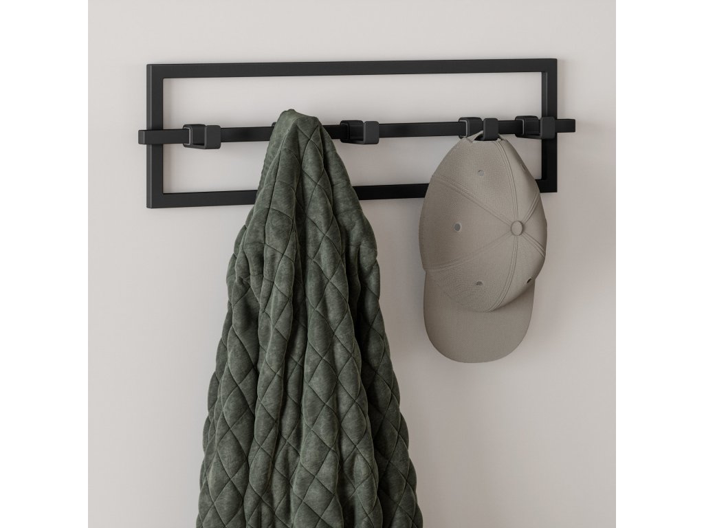 Umbra Věšák CUBIKO 5 HOOK černý