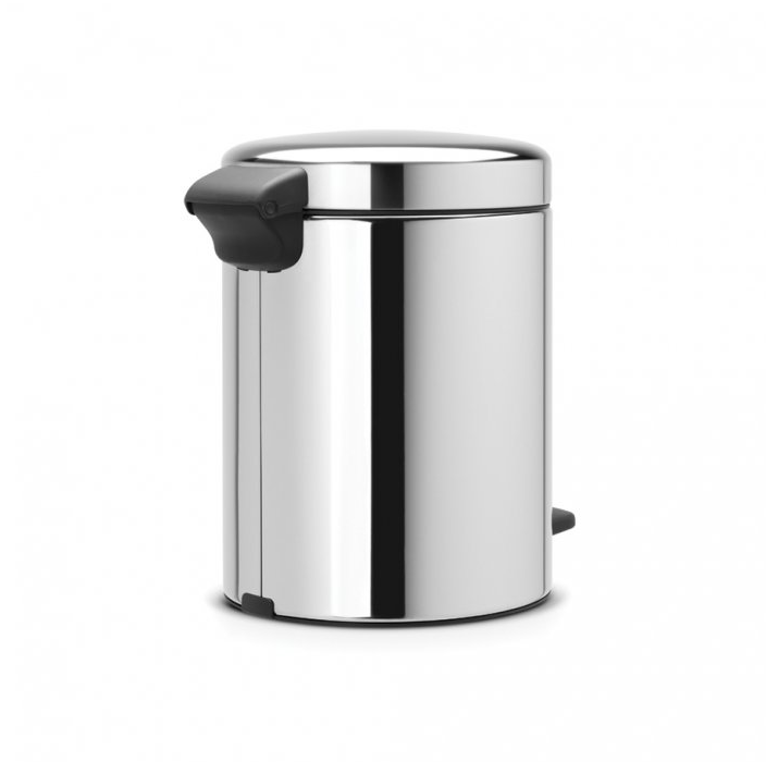 Brabantia Pedálový odpadkový koš newIcon - 5 L, lesklá ocel