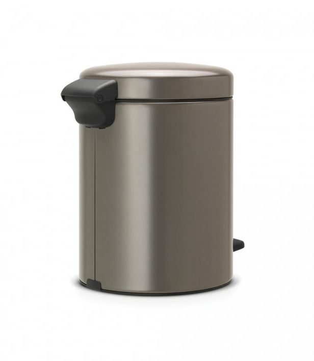 Brabantia Pedálový odpadkový koš newIcon - 5 L, platinová