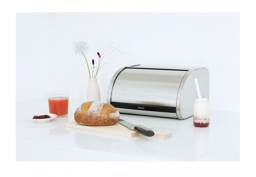 Brabantia Chlebník Roll Top - střední, matná ocel
