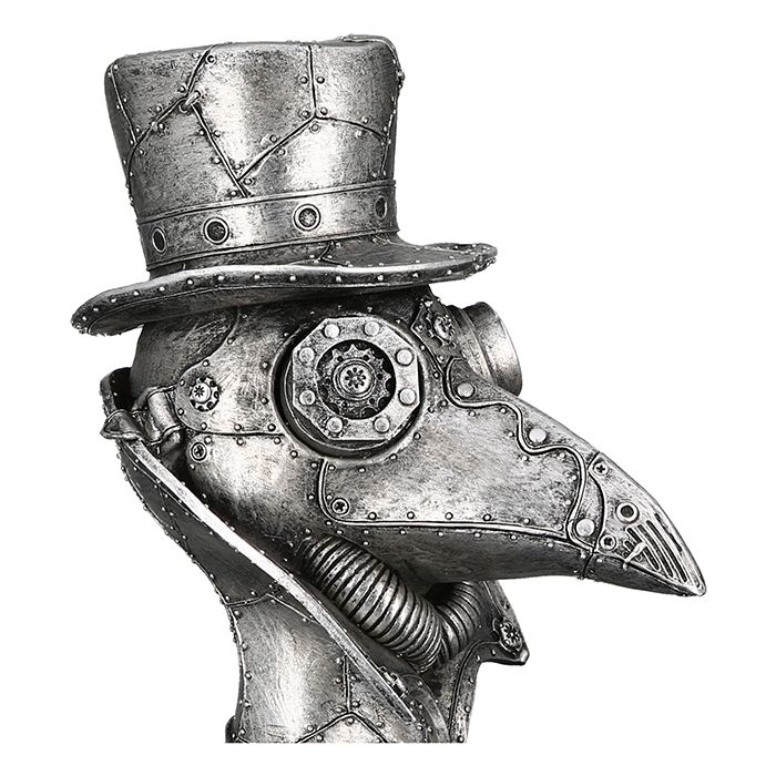 Dekorační soška Steampunk Vrána 23 cm VÝPRODEJ