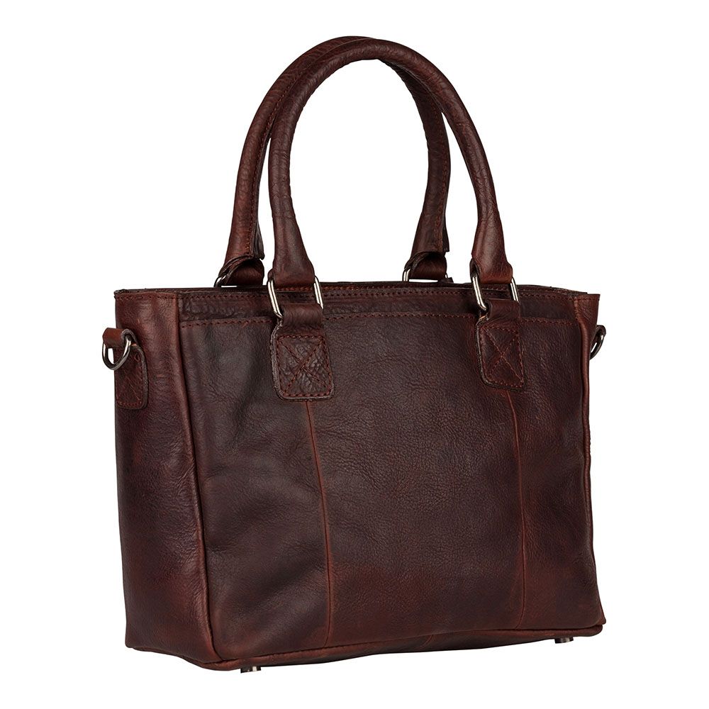 Kožená dámská kabelka Handbag S Burkely tmavě hnědá 53695620 TOTÁLNÍ VÝPRODEJ