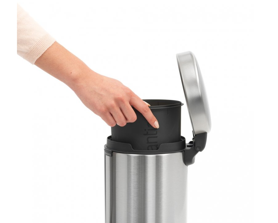 Brabantia Pedálový odpadkový koš newIcon - 3 L, matná ocel FPP
