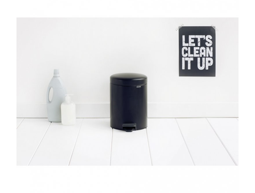 Brabantia Pedálový odpadkový koš newIcon - 5 L, matná černá