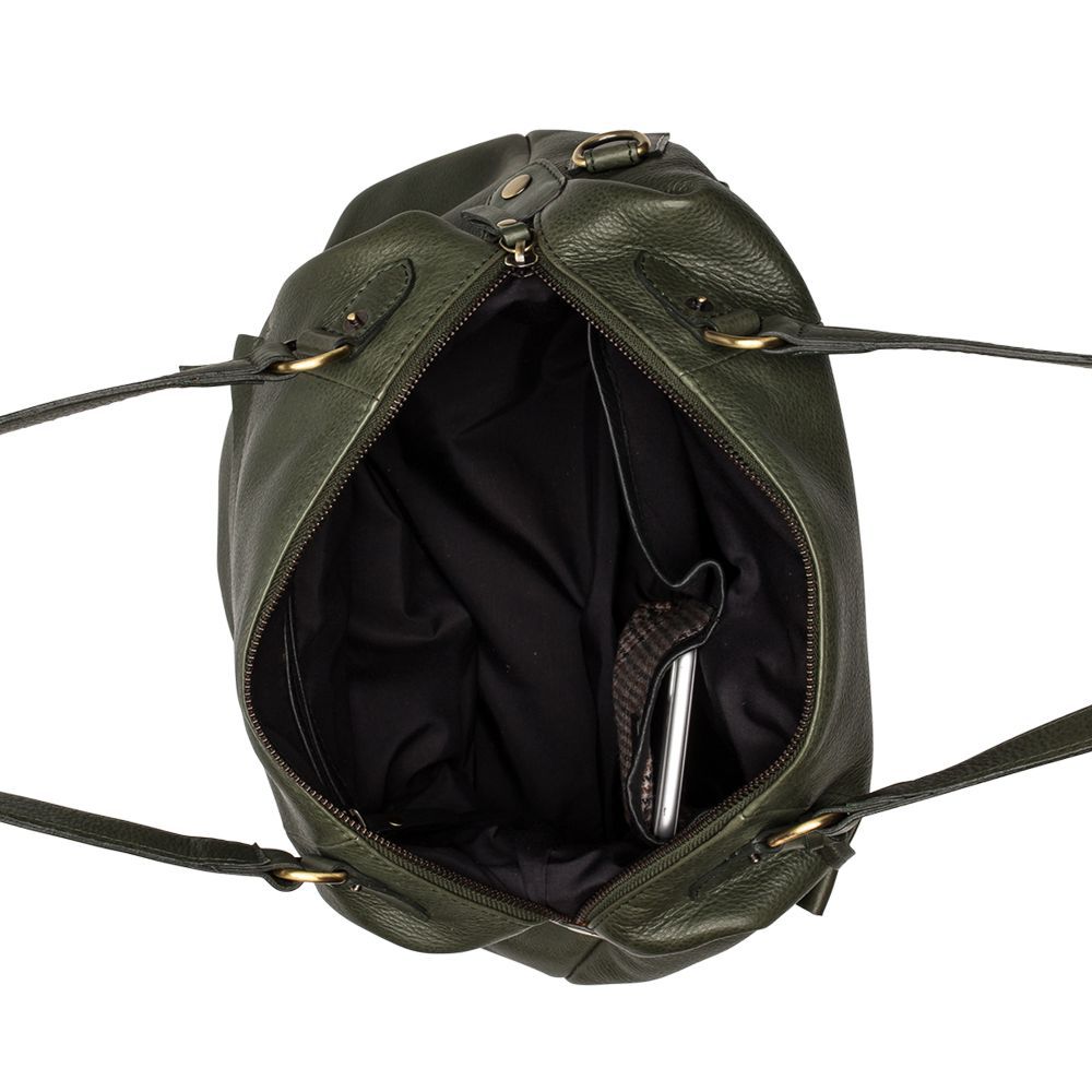 Kožená dámská kabelka Handbag S Burkely zelená 54624776 TOTÁLNÍ VÝPRODEJ
