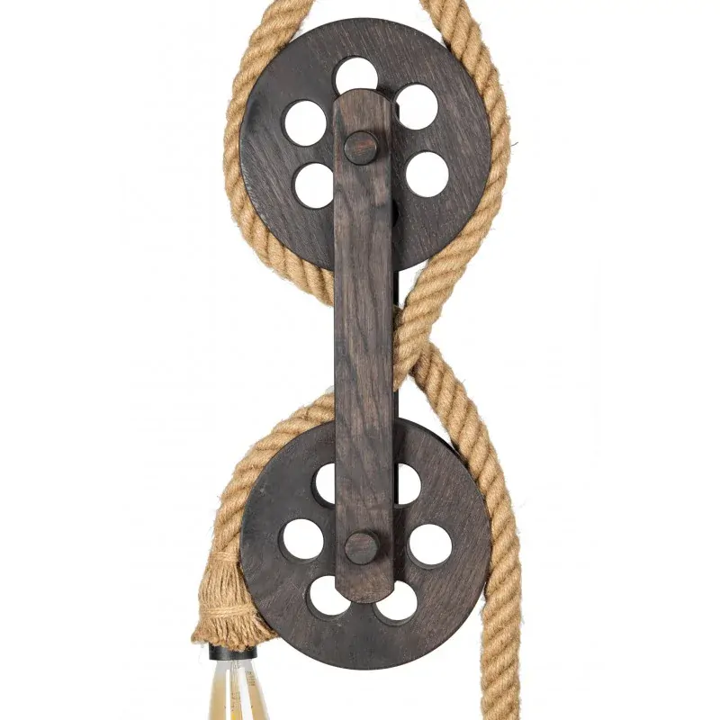 Závěsné svítidlo loftové LOCH NESS 2 wenge
