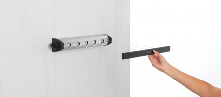 Brabantia Domácí sušák Pull Out 22m, matná ocel