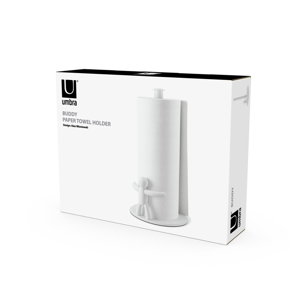 Umbra Držák papírových utěrek BUDDY bílý VÝPRODEJ