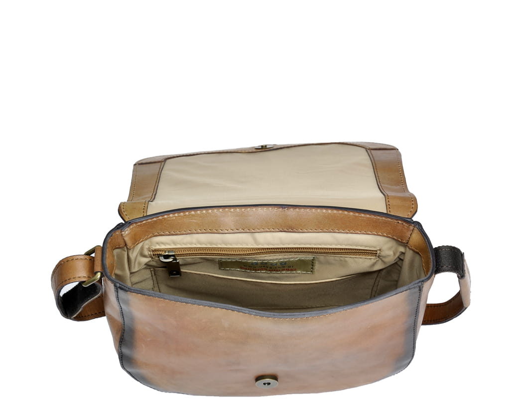 Dámská kožená kabelka Daag Alive 34 koňak TOTÁLNÍ VÝPRODEJ