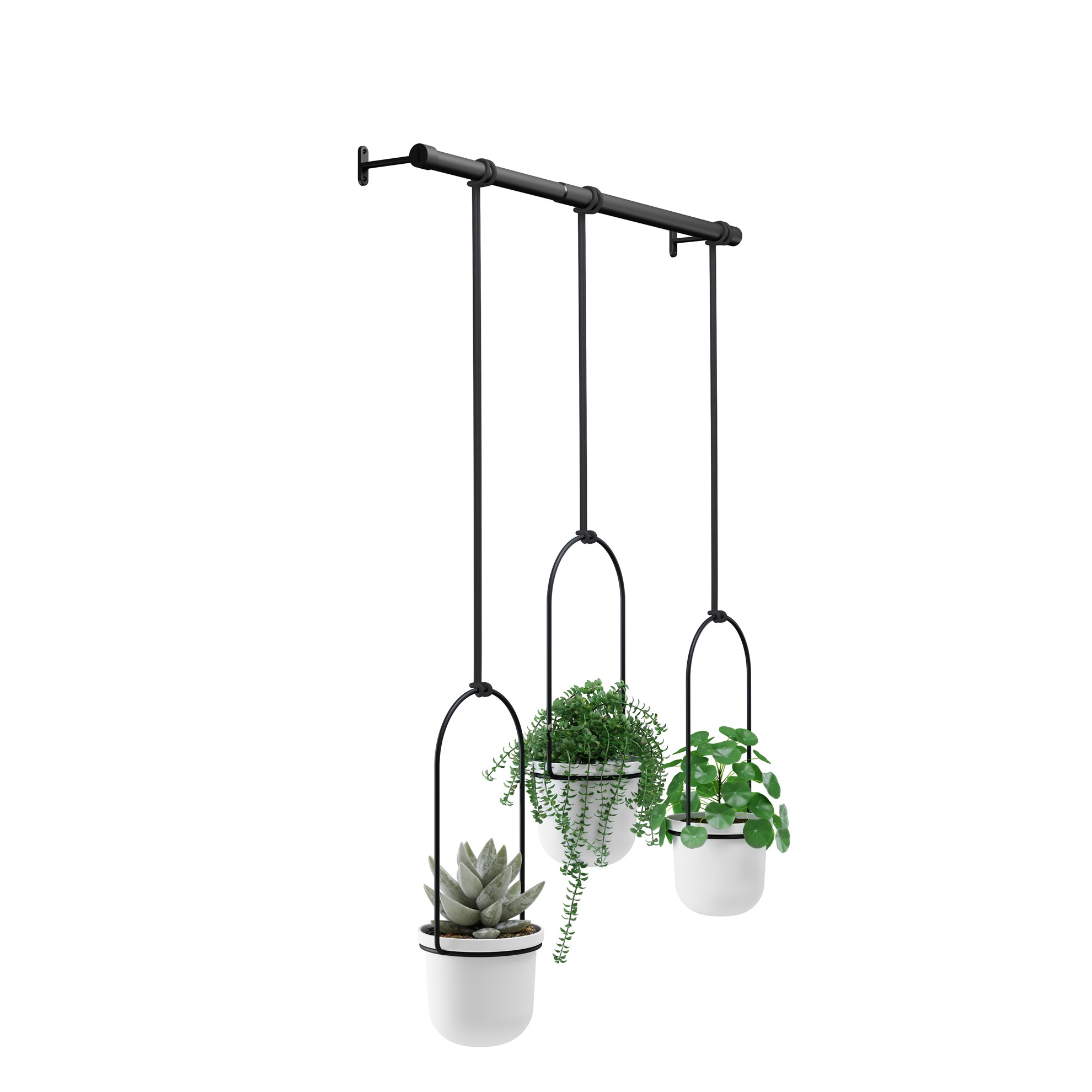 UMBRA květináče Triflora, Set 3 ks
