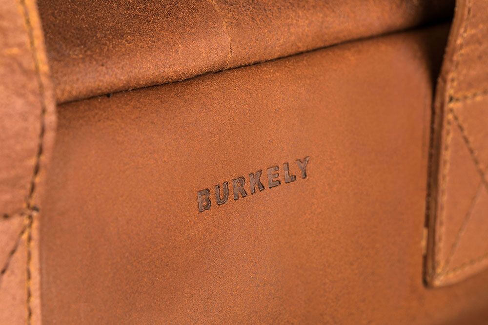 Dámská kožená kabelka Burkely Wiekse 2-Zipper koňak TOTÁLNÍ VÝPRODEJ