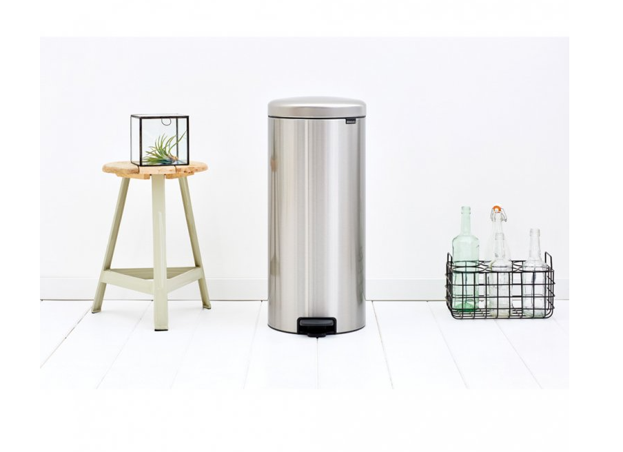 Brabantia Pedálový odpadkový koš newIcon - 30 L, matná ocel FPP