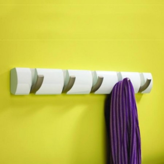 UMBRA FLIP 5 háčků v jednom, bílá VÝPRODEJ