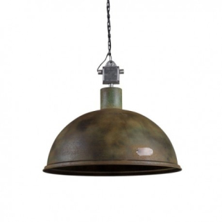 Závěsné svítidlo RAMPA L LOFTLIGHT, rusty green
