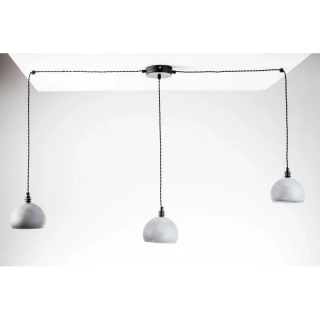 Závěsné svítidlo SPIDER Tester 3 NP beton černé