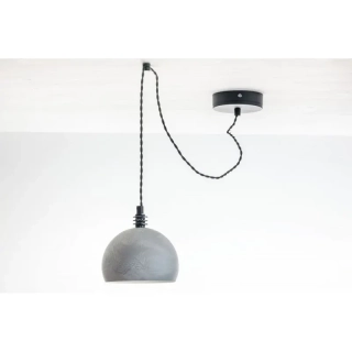 Závěsné svítidlo SPIDER Tester 1LP beton černá