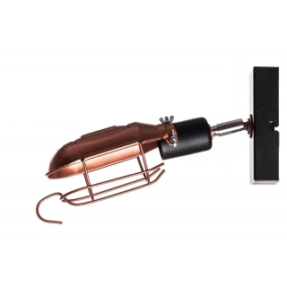 Nástěnné svítidlo loftové MECHANICAL 1 měděné