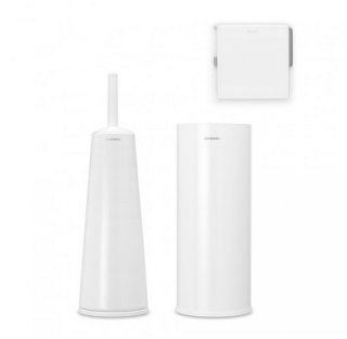 Brabantia  WC doplňky Balance, sada 3ks, bílá VÝPRODEJ