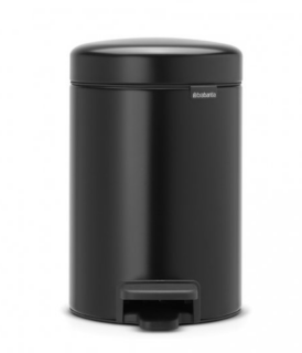 Brabantia Pedálový odpadkový koš newIcon - 3 L matná černá VÝPRODEJ
