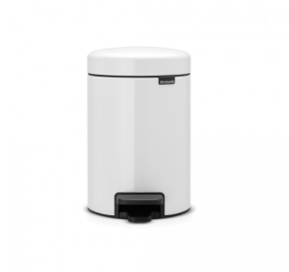 Brabantia Pedálový odpadkový koš newIcon - 3 L, bílá