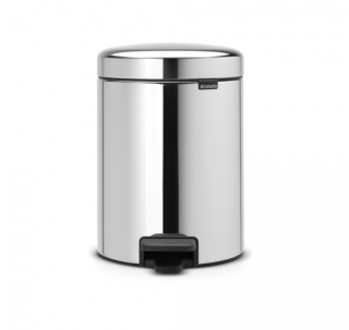 Brabantia Pedálový odpadkový koš newIcon - 5 L, lesklá ocel