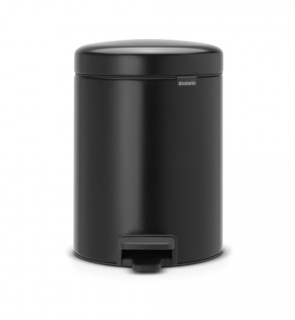 Brabantia Pedálový odpadkový koš newIcon - 5 L, matná černá