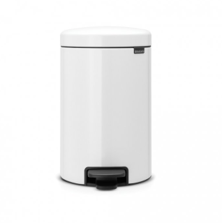 Brabantia Pedálový odpadkový koš newIcon - 12 L, bílá