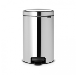 Brabantia Pedálový odpadkový koš newIcon - 12 L, lesklá ocel